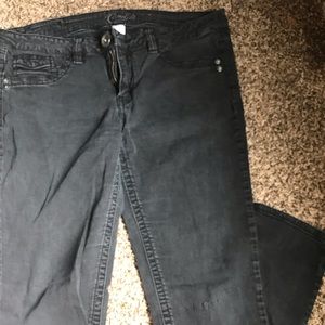 Candie’s black skinny jeans